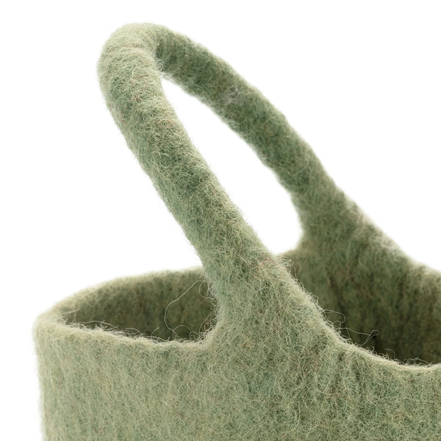 Paasmandje Vilt, Groen 4 Paasmandje Vilt, Groen - Afbeelding 2