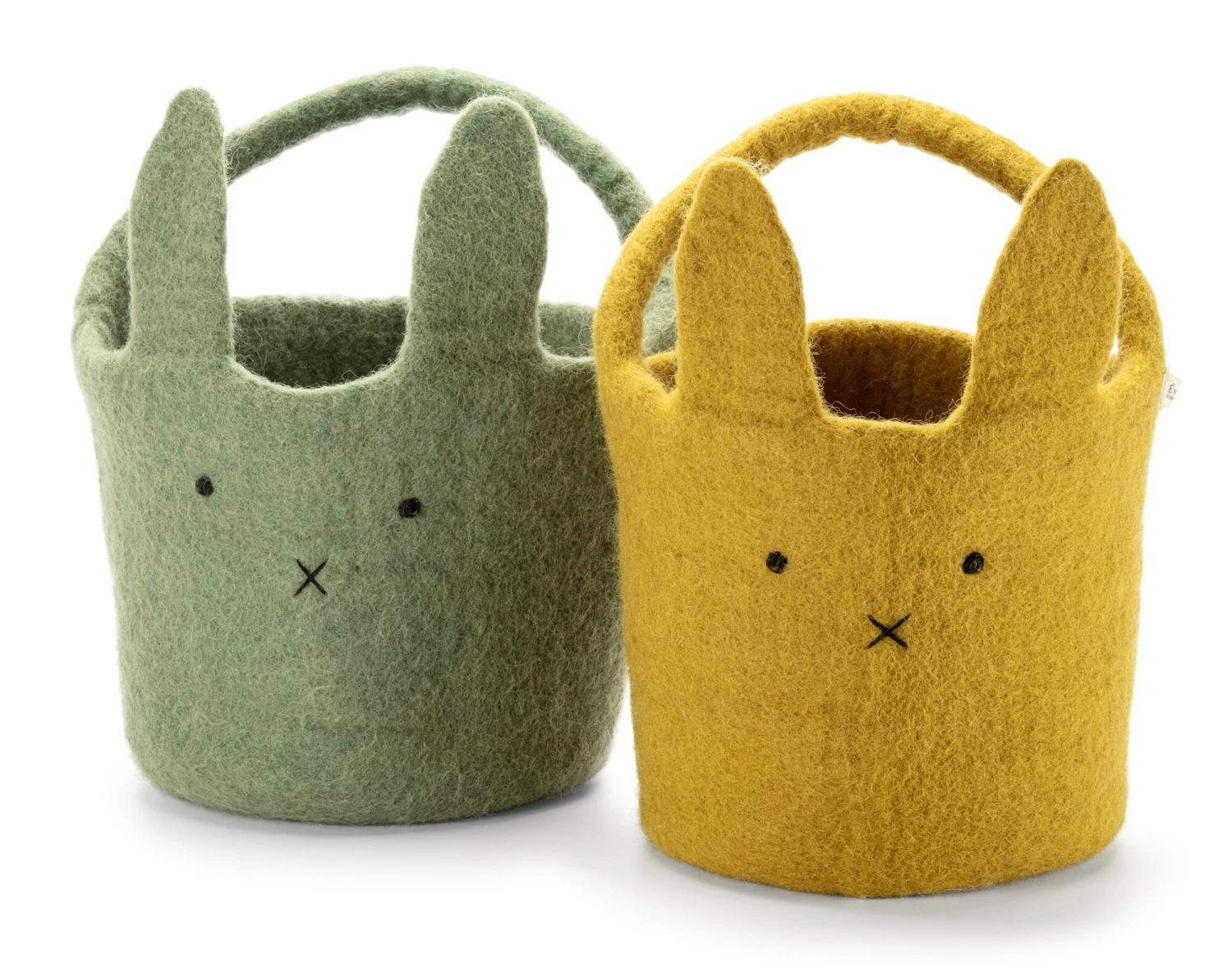 Paasmandje Vilt, Groen 5 Paasmandje Vilt, Groen - Afbeelding 3