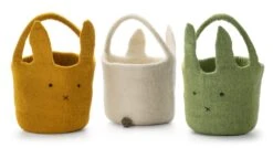 Paasmandje Vilt, Groen 16 Paasmandje Vilt, Groen -Interio Winkel paasmandje vilt 16