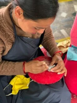 Paasmandje Vilt, Groen 18 Paasmandje Vilt, Groen -Interio Winkel paasmandje vilt 18