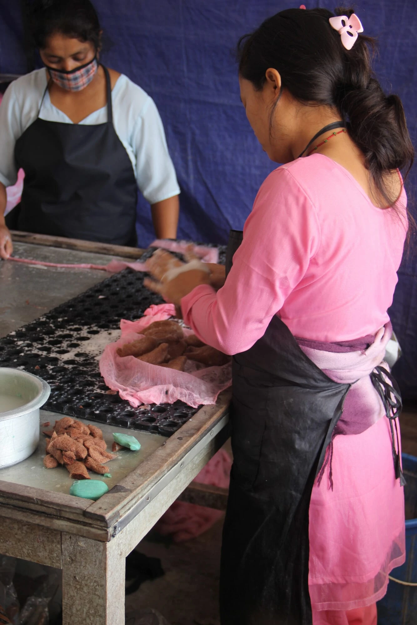 Paasmandje Vilt, Wit 7 Paasmandje Vilt, Wit - Afbeelding 6