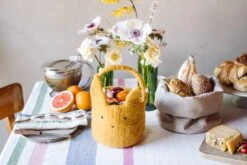 Paasmandje Vilt, Geel -Interio Winkel paasmandje vilt 5