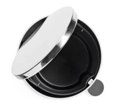 Menu Pedaalemmer Standaard, 7 Liter, RAL 9005 Gitzwart (bevroren) -Interio Winkel pedaalemmer standaard 2