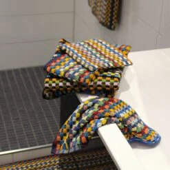 Pit Handdoek Twisted Terry, Douche Handdoek -Interio Winkel pit handdoek twisted terry 1