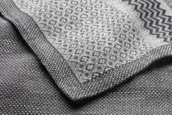 Placemat Grijs Oranje -Interio Winkel placemat grijs oranje 2