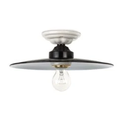 Plafondlamp Email En Keramiek