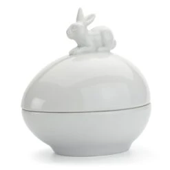 Porseleinen Tinnen Konijntje