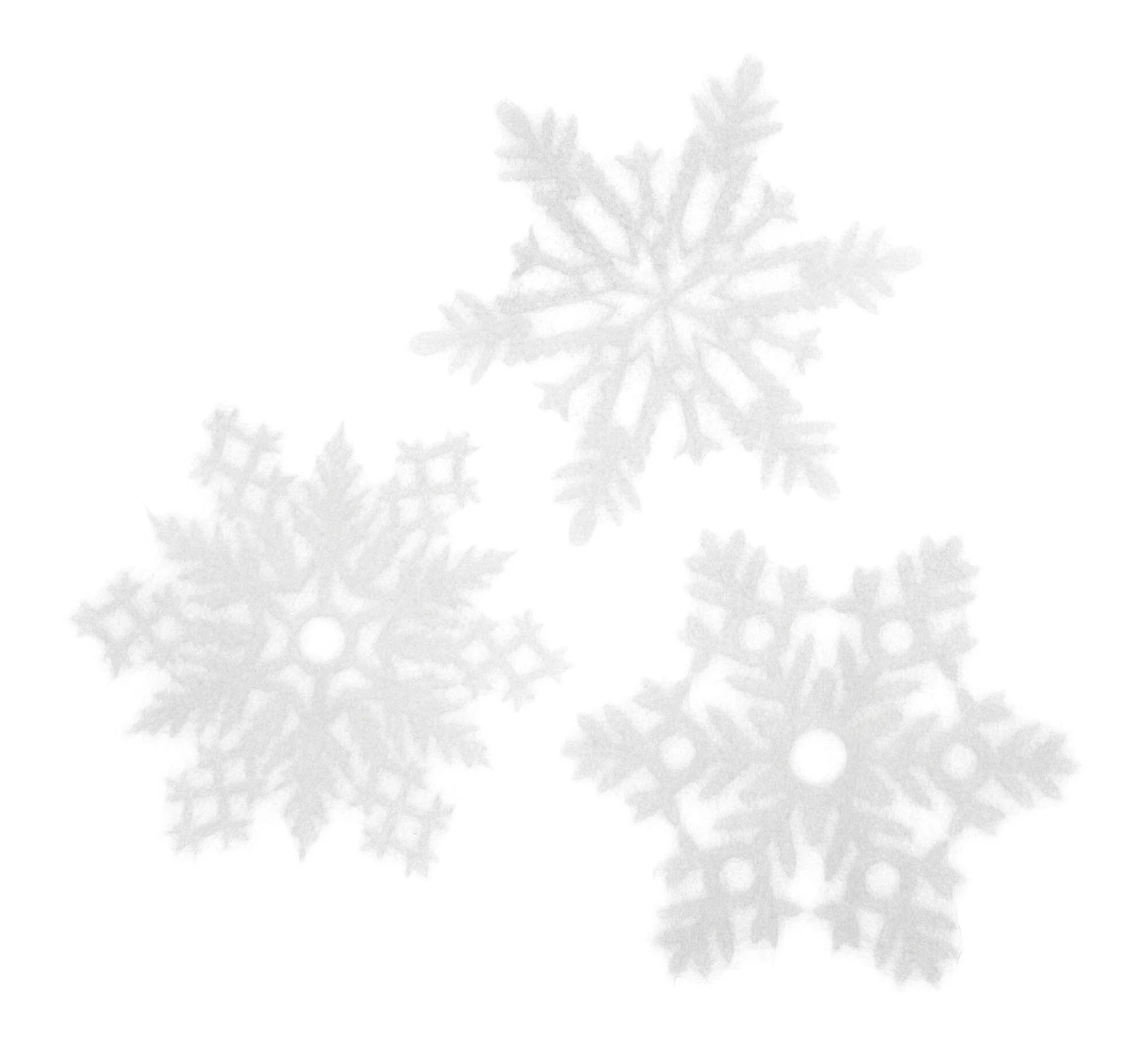 Raamdecoratie Sneeuwvlok, 3-delig (motief 2) 3 Raamdecoratie Sneeuwvlok, 3-delig (motief 2)