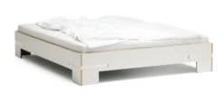 Riem Bed Wit, 140x200cm Banden Wit 6 Riem Bed Wit, 140x200cm Banden Wit -Interio Winkel riem bed wit 1