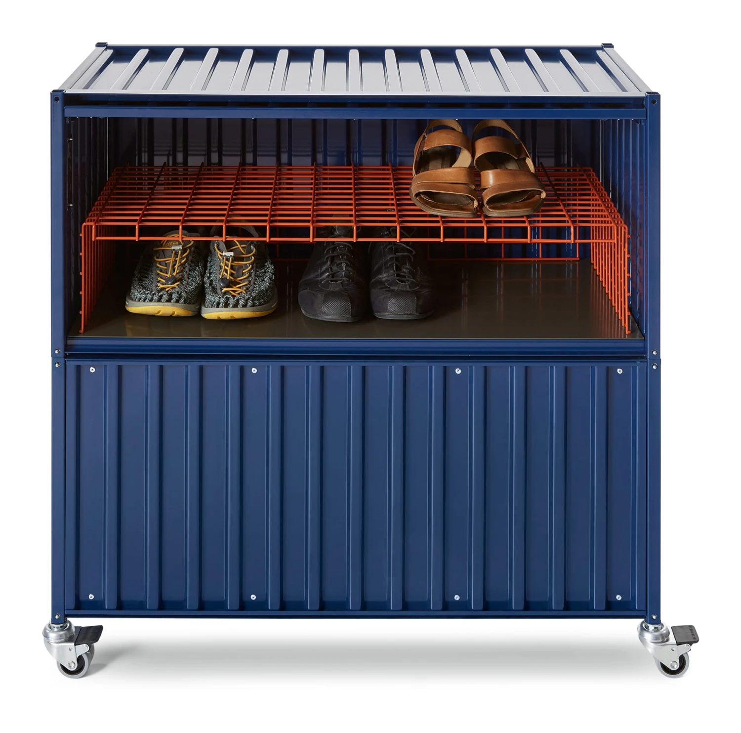 Roostermand Gesloten Container DS, RAL 2001 Roodoranje 13 Roostermand Gesloten Container DS, RAL 2001 Roodoranje - Afbeelding 11