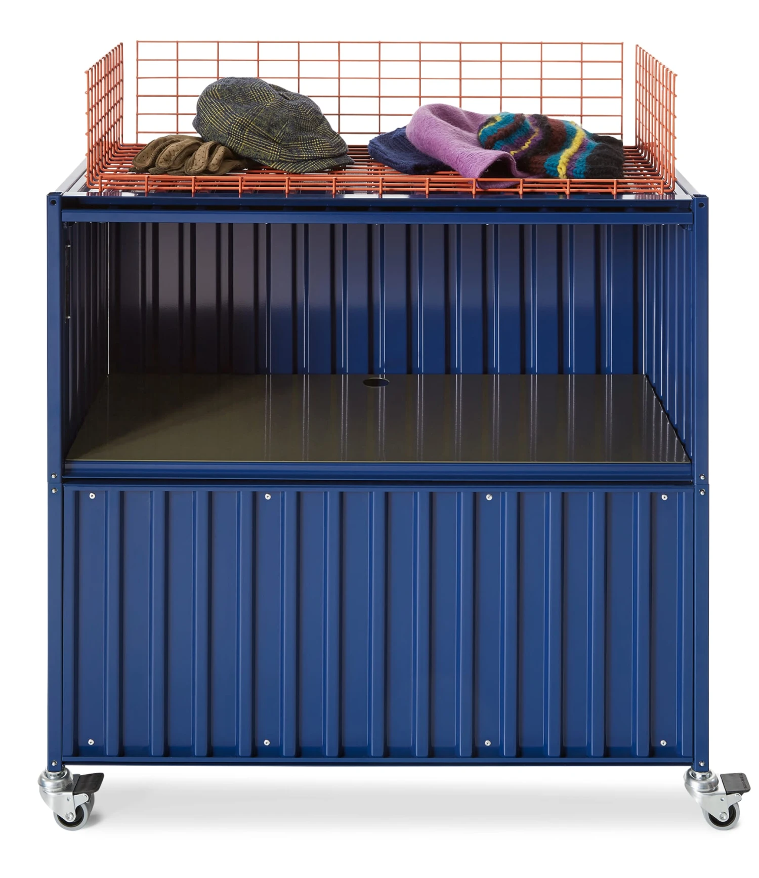 Roostermand Gesloten Container DS, RAL 2001 Roodoranje 14 Roostermand Gesloten Container DS, RAL 2001 Roodoranje - Afbeelding 12