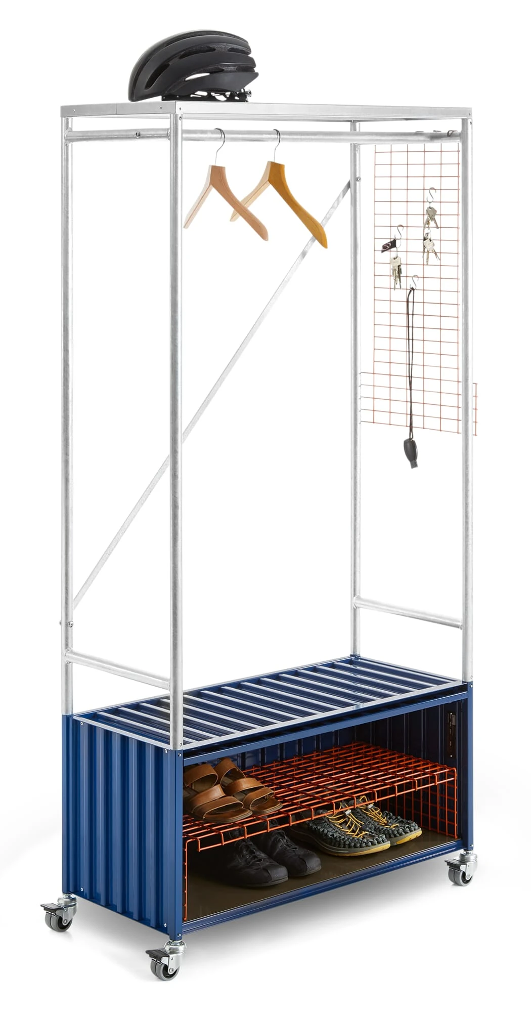 Roostermand Gesloten Container DS, RAL 2001 Roodoranje 18 Roostermand Gesloten Container DS, RAL 2001 Roodoranje - Afbeelding 16