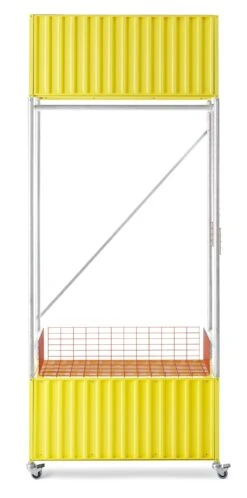 Roostermand Gesloten Container DS, RAL 2001 Roodoranje 39 Roostermand Gesloten Container DS, RAL 2001 Roodoranje -Interio Winkel roostermand gesloten container ds 17