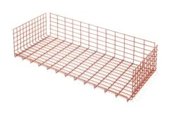Roostermand Gesloten Container DS, RAL 2001 Roodoranje 24 Roostermand Gesloten Container DS, RAL 2001 Roodoranje -Interio Winkel roostermand gesloten container ds 2