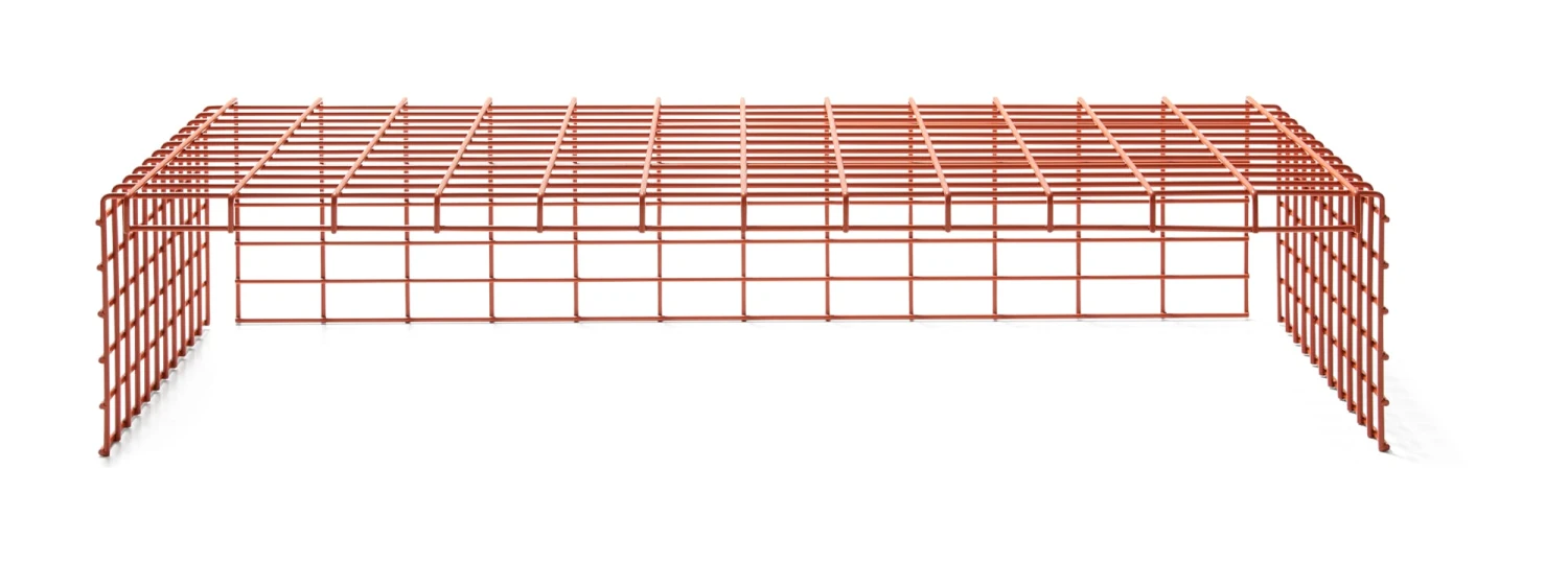 Roostermand Gesloten Container DS, RAL 2001 Roodoranje 3 Roostermand Gesloten Container DS, RAL 2001 Roodoranje