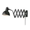 Schaar Wandlamp, Zwart 1 Schaar Wandlamp, Zwart -Interio Winkel schaar wandlamp