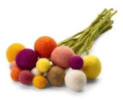 Set Vilt Bloemen, Sterke Kleuren 17 Set Vilt Bloemen, Sterke Kleuren -Interio Winkel set vilt bloemen 2