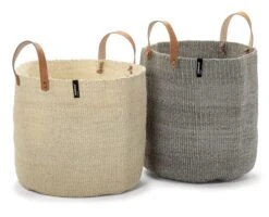 Sisal Mand, Grijs 7 Sisal Mand, Grijs -Interio Winkel sisal mand 2