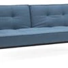 Splitback Slaapbank, Blauw -Interio Winkel splitback slaapbank