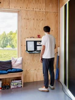 Staand Bureau En Wandsecretariaat, RAL 7021 Zwartgrijs 23 Staand Bureau En Wandsecretariaat, RAL 7021 Zwartgrijs -Interio Winkel staand bureau wandsecretariaat 7