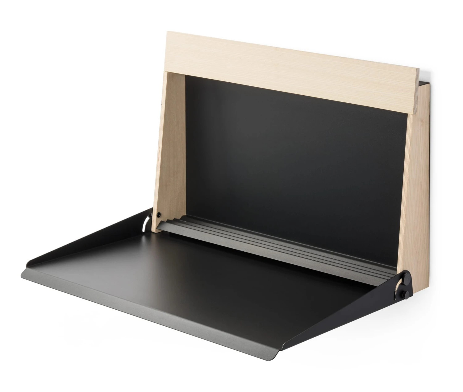 Staand Bureau En Wandsecretariaat, RAL 7021 Zwartgrijs 3 Staand Bureau En Wandsecretariaat, RAL 7021 Zwartgrijs