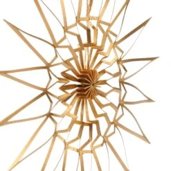 Ster Silhouet, Goud, 9 Cm -Interio Winkel ster silhouet 1