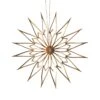 Ster Silhouet, Goud, 9 Cm -Interio Winkel ster silhouet