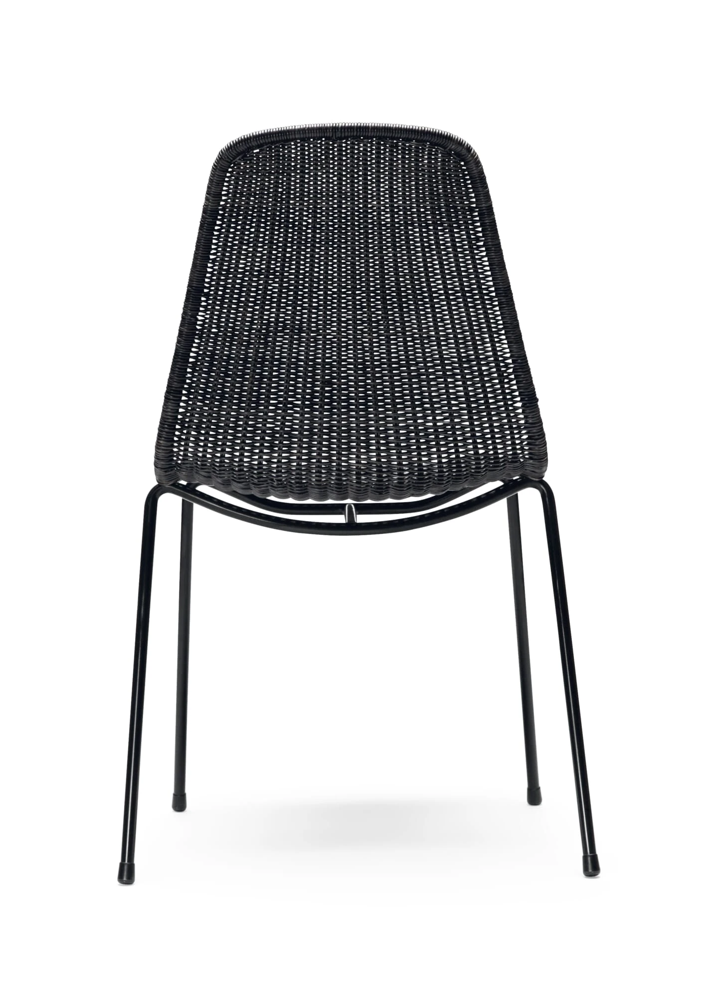 Stoel Basket, Zwart / Donkergrijs 3 Stoel Basket, Zwart / Donkergrijs