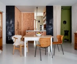 Stoel C603, Zwart / Natuur -Interio Winkel stoel c603 12