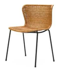 Stoel C603, Zwart / Natuur -Interio Winkel stoel c603 2