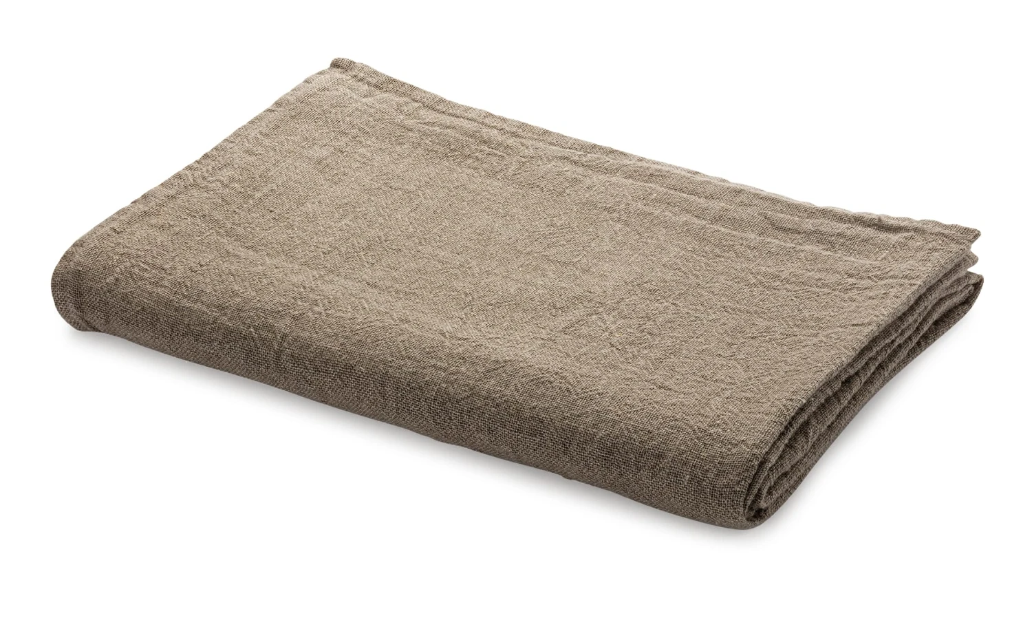 Tafelkleed Gewassen Linnen, Natuur, 130 × 130 Cm 4 Tafelkleed Gewassen Linnen, Natuur, 130 × 130 Cm - Afbeelding 2