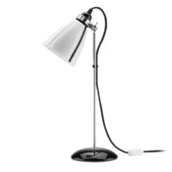 Tafellamp Bone China, Lijn Decor