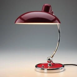 Fritz Hansen Tafellamp Kaiser Idell 6631 R, Red -Interio Winkel tafellamp kaiser idell 6631 r 3