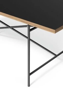 Tafellijst Eiermann 1, Diepzwart RAL 9005 -Interio Winkel tafellijst eiermann 1 2