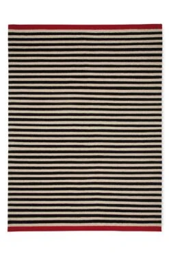 Fabula Tapijt Rozemarijn, Groot, Zwart / Beige