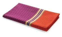 Theedoek Controle, Oranje / Pruim -Interio Winkel theedoek controle 26