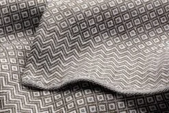 Theedoek Diamantpatroon, Grijs -Interio Winkel theedoek diamantpatroon 10