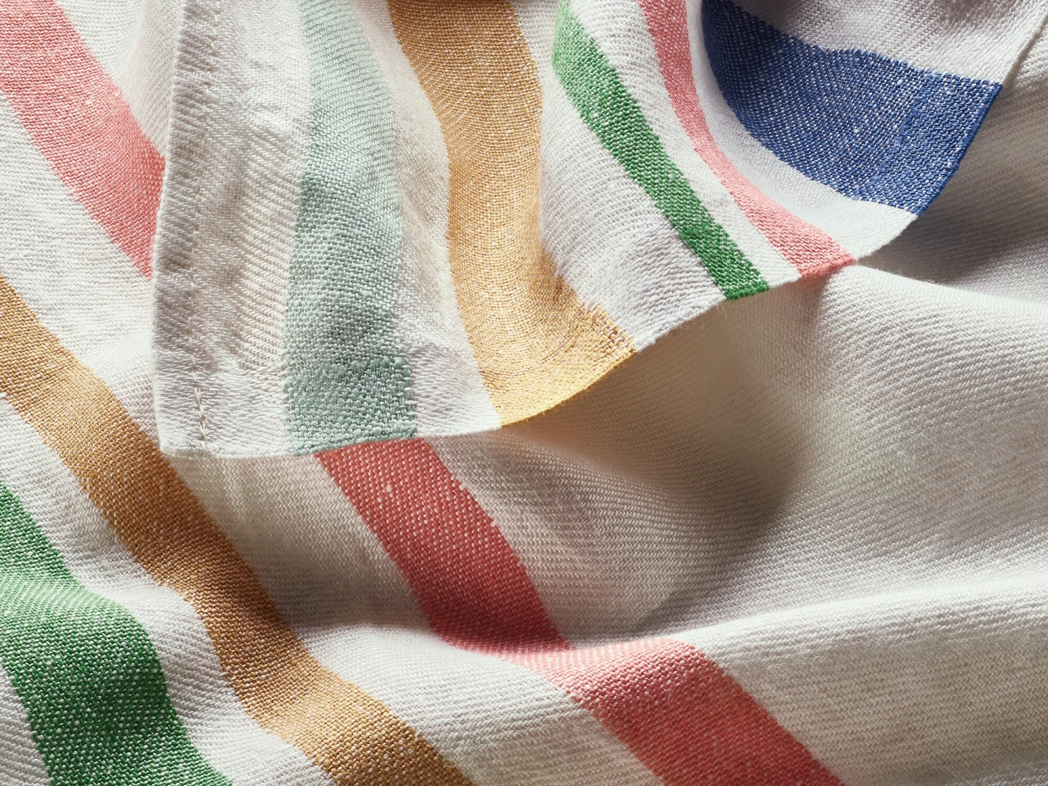 Theedoek Gekleurd Gestreept 5 Theedoek Gekleurd Gestreept - Afbeelding 3