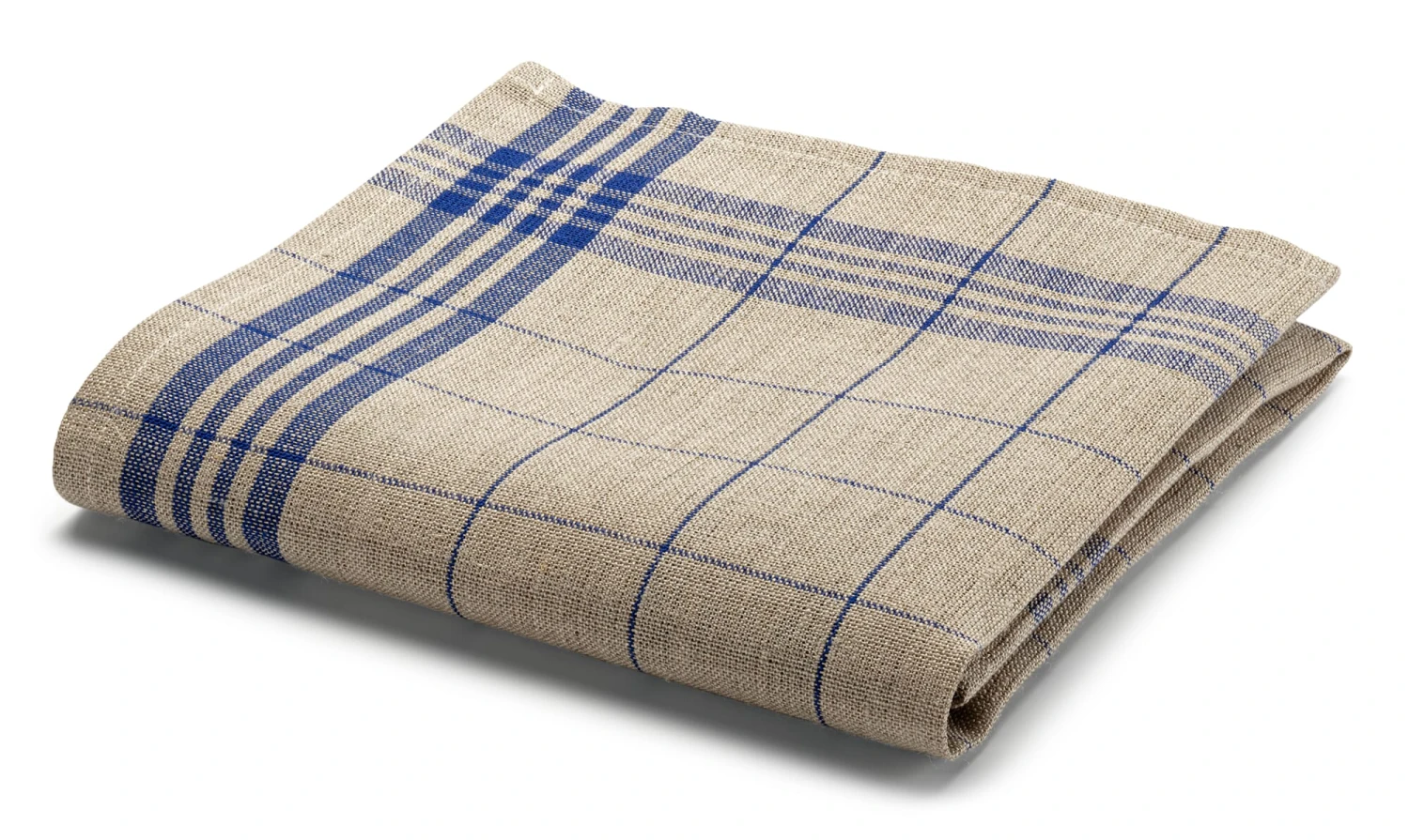 Theedoek Mühlviertler Linnen, Blauw 4 Theedoek Mühlviertler Linnen, Blauw - Afbeelding 2