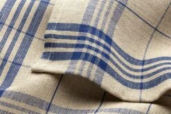 Theedoek Mühlviertler Linnen, Blauw 8 Theedoek Mühlviertler Linnen, Blauw -Interio Winkel theedoek muehlviertler linnen 2