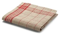 Theedoek Mühlviertler Linnen, Red -Interio Winkel theedoek muehlviertler linnen 5