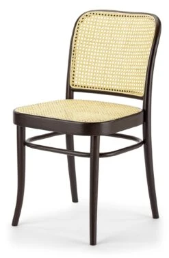 TON Gebogen Houten Stoel, Bruin