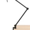 Tonone Bureaulamp Staal En Aluminium 2 Armen, Met Tafelklem, Zwart -Interio Winkel tonone bureaulamp staal aluminium 2 armen 7