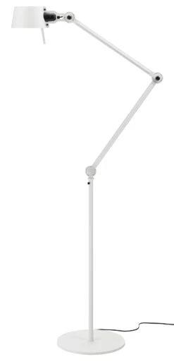 Tonone Vloerlamp Staal En Aluminium, Wit