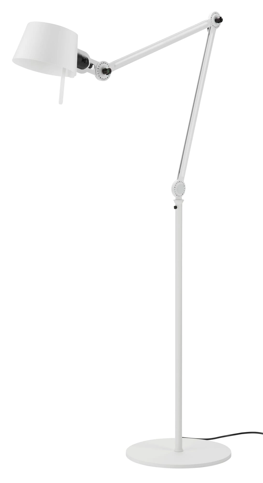 Tonone Vloerlamp Staal En Aluminium, Wit 4 Tonone Vloerlamp Staal En Aluminium, Wit - Afbeelding 2