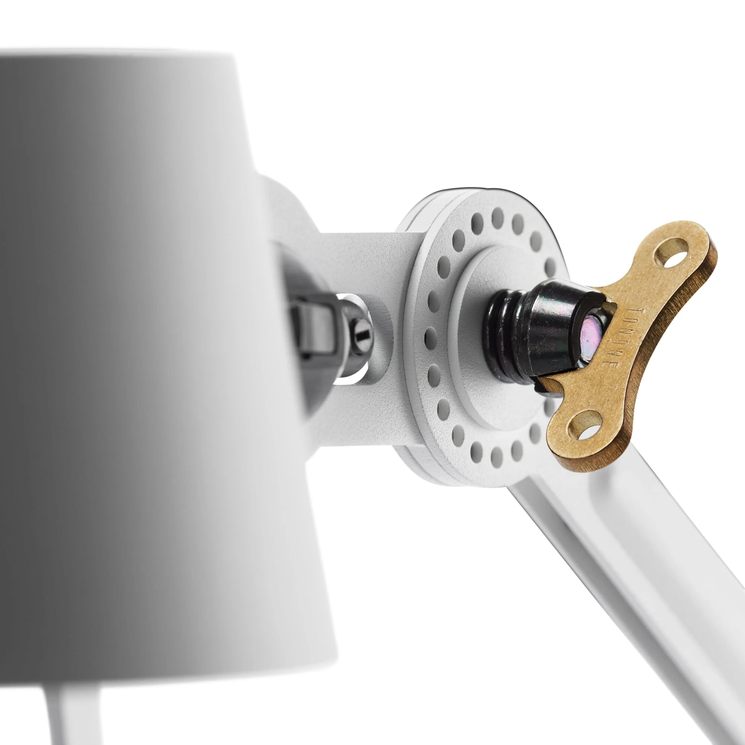 Tonone Vloerlamp Staal En Aluminium, Wit 6 Tonone Vloerlamp Staal En Aluminium, Wit - Afbeelding 4