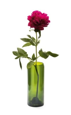 Vaas Wijnfles, Groot, Smaragdgroen -Interio Winkel vaas wijnfles 10