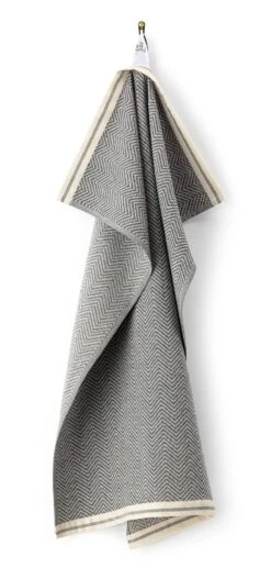 Visgraat Theedoek, Grijs