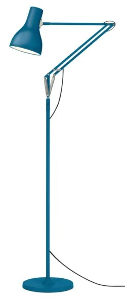 Vloerlamp Anglepoise® Type 75, MHE, Saksen Blauw