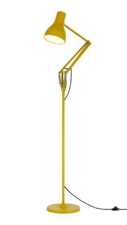 Vloerlamp Anglepoise® Type 75, MHE, Okergeel -Interio Winkel vloerlamp anglepoise type 75 mhe 7